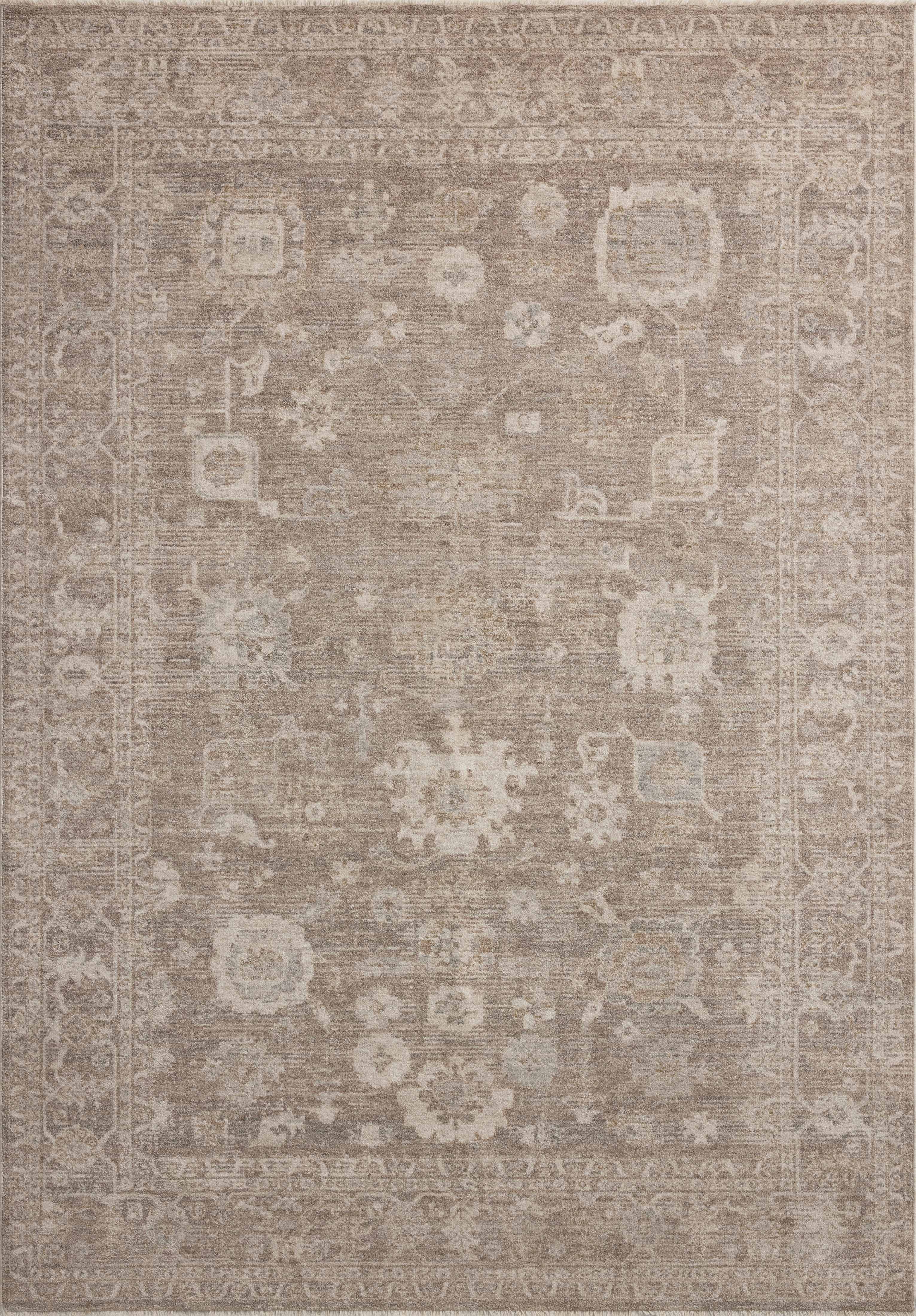 Chris Loves Julia x Loloi Louisa Rug, 5'3" length x 5'3" width View 1