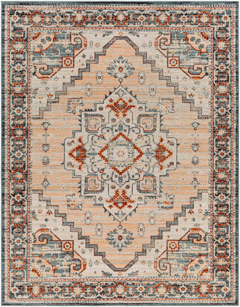 Redondo Beach Machine Woven Rug, by Surya, 9'0.27" length x 6'6.74" width