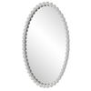 Serna White Oval Mirror thumbnail 4