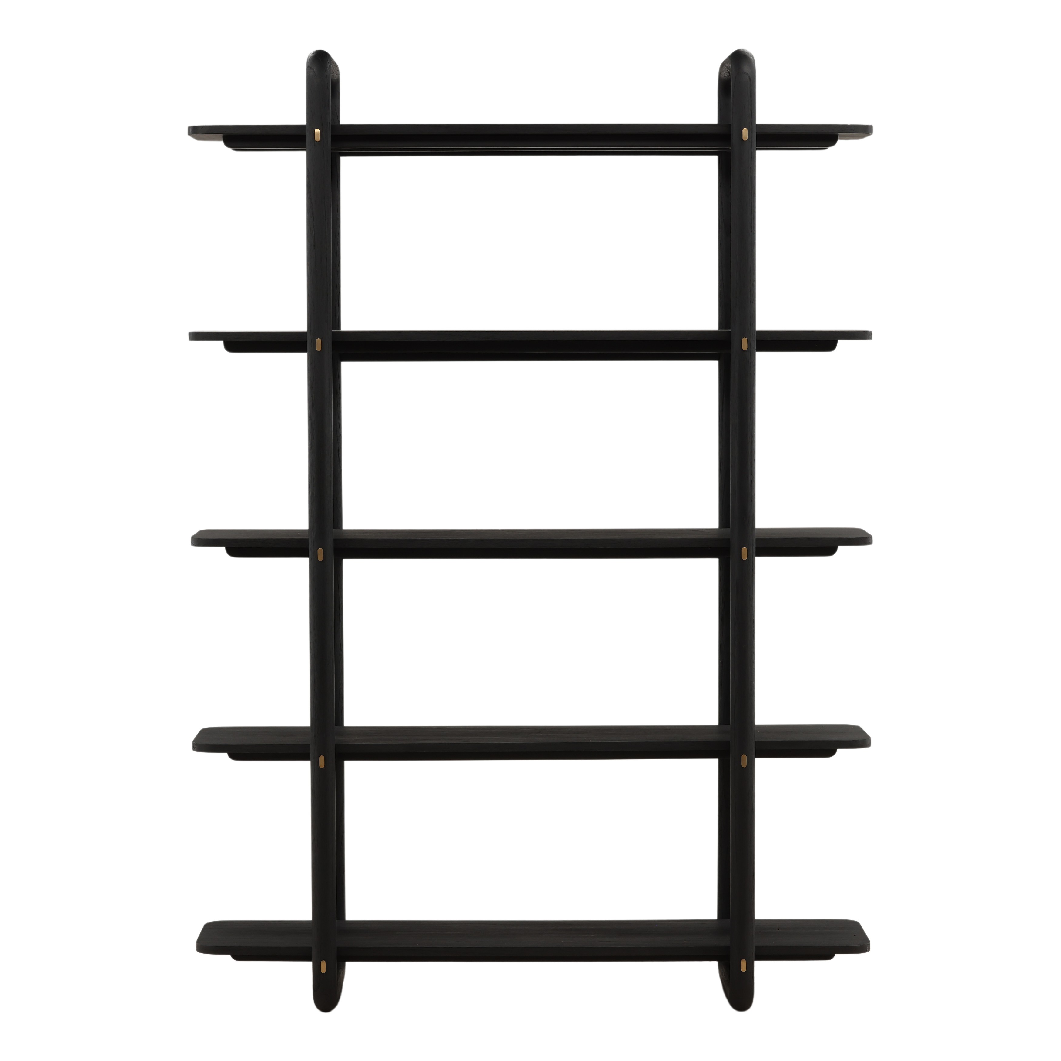 Orwell Bookcase Black large image 
