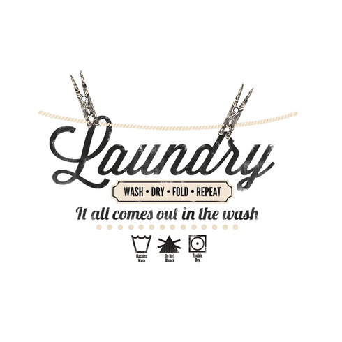 Laundry Quote Wall Decals