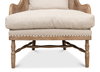 Randolph Wing Chair, by Sarreid, 2'7" length x 2'4" width x 3'2" height thumbnail 12