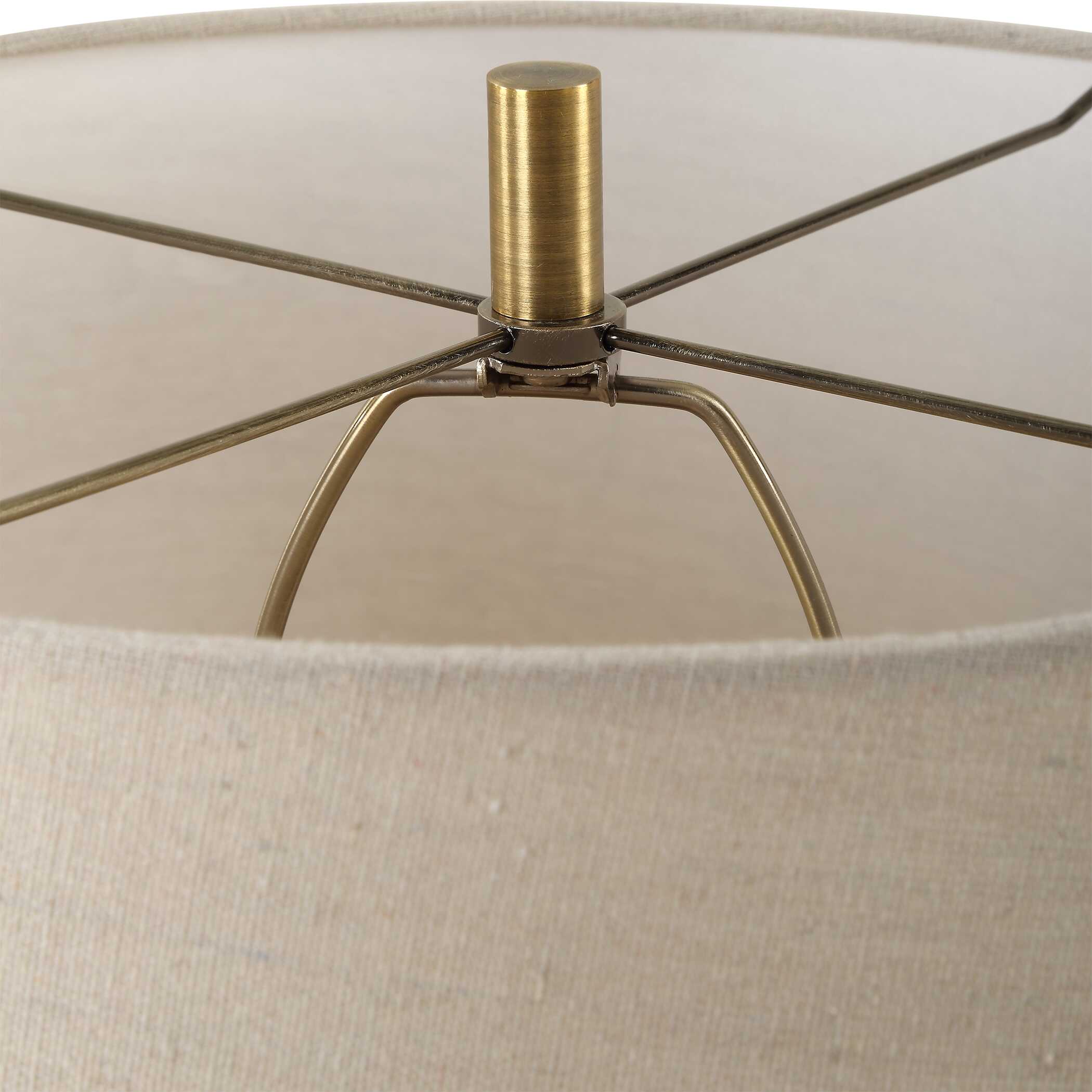 Urbino Aged Terracotta Table Lamp large image 