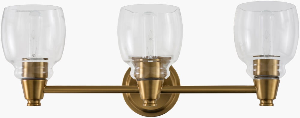 Levene Wall Sconce, by Surya, 7" length x 24" width x 9" height