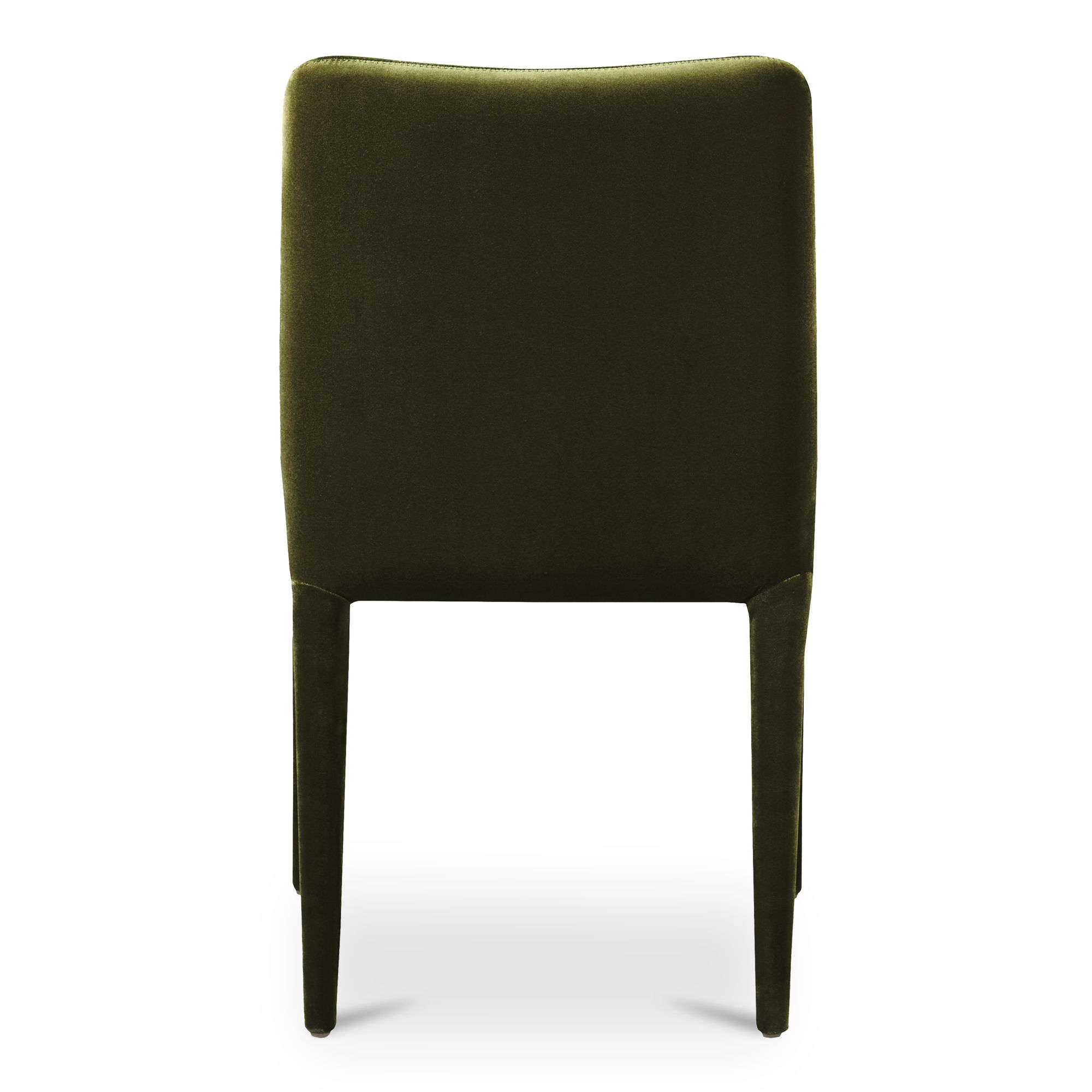 Calla Dining Chair Green Velvet - Set Of Two, by Moe's Home, 20.5" width x 33" height x 23.5" depth View 7