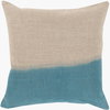 Dip Dyed Accent Pillow, Decorative Pillow by Surya, 22" length x 22" width thumbnail