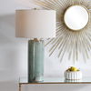 Callais Crackled Aqua Table Lamp thumbnail 10