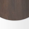 Takoda Dark Brown Wood Tapered Drum Accent Table thumbnail 8