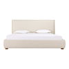 Luzon Queen Bed Wheat, by Moe's Home, 70" width x 45.5" height x 88.5" depth thumbnail 3