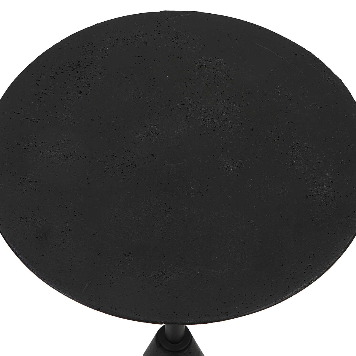 Midnight Accent Table, Side & End Table by Uttermost, 12.5" width x 22.5" height x 12.5" depth View 6