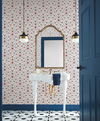 Vintage Blooms Red Wallpaper thumbnail 1