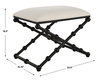 Iron Drops Small Bench, Benche by Uttermost, 24" width x 19.5" height x 16" depth thumbnail 3