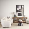 Jace Cream with Beige Stripe Lumbar Decorative Pillow Cover thumbnail 3
