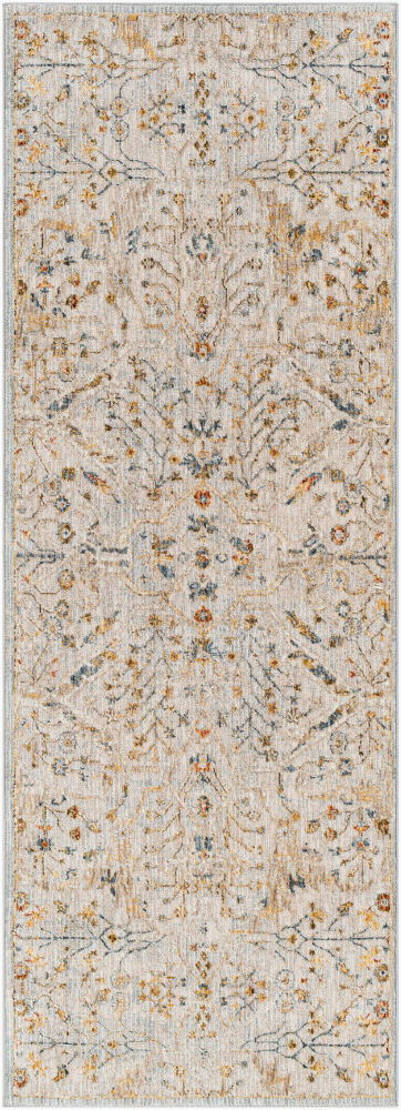 Reina Machine Woven Rug, by Surya, 7'2.61" length x 2'7.5" width