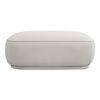 Marion Square Ottoman White thumbnail 0
