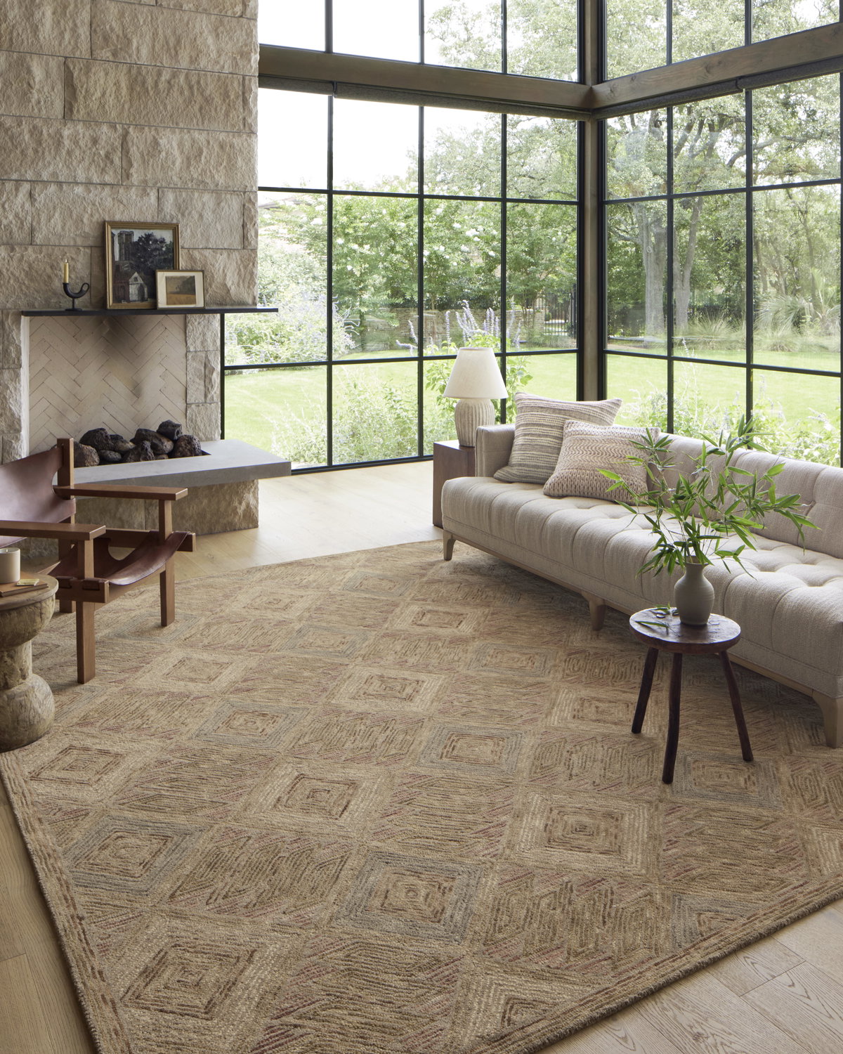Loloi Varena Rug, 5' length x 7'6" width View 2