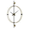 Time Flies Modern Wall Clock, by Uttermost, 30.75" width x 48.75" height x 4" depth thumbnail 4
