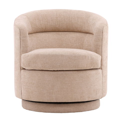 Lauretta Swivel Chair Beige