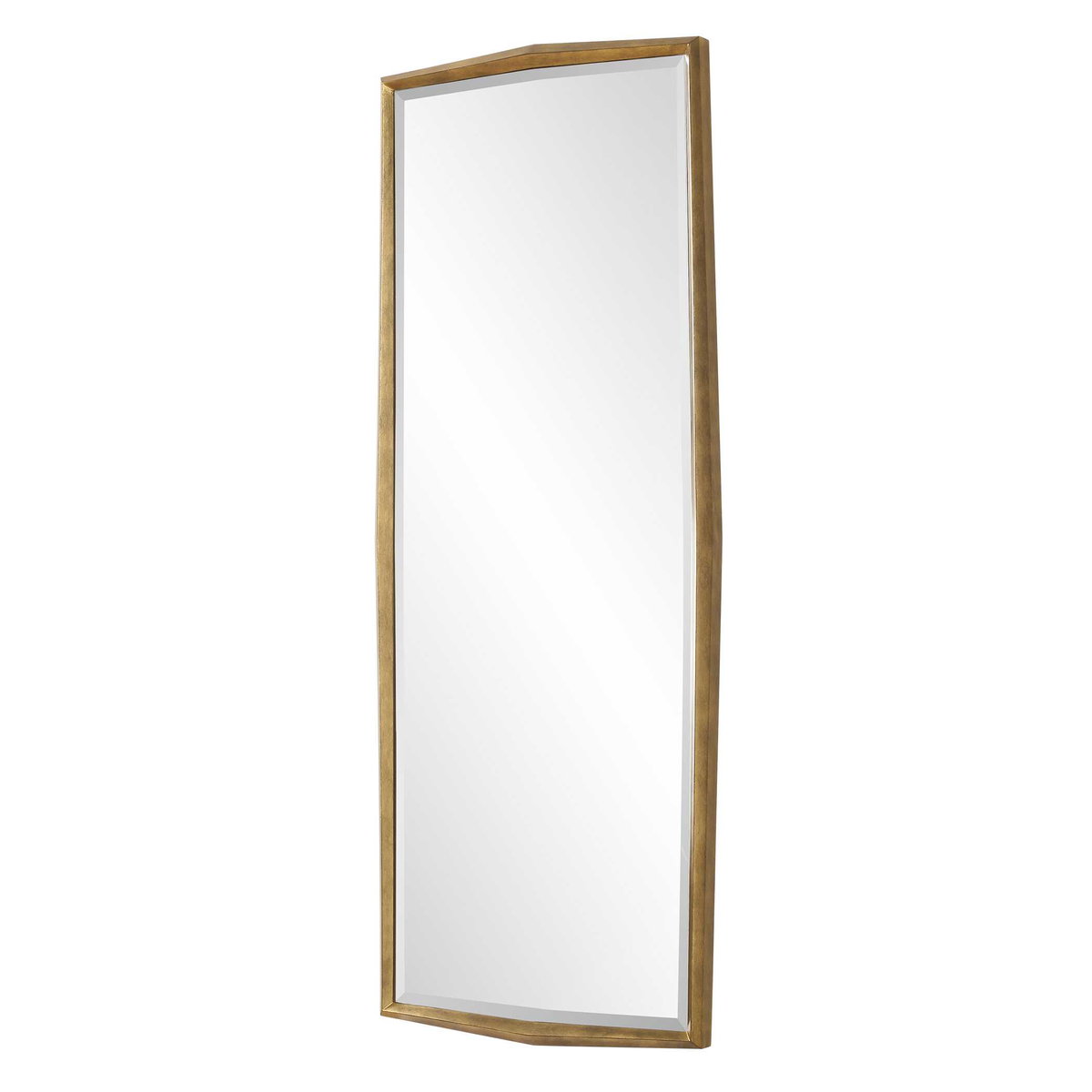 On Point Wood Dressing Mirror, by Uttermost, 2'6" width x 6'4" height x 3" depth View 5