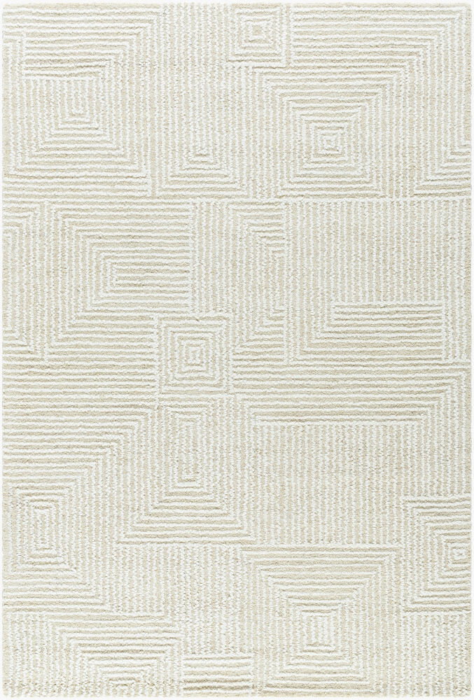 Falcao Handmade Rug, by Surya, 1'6" length x 1'6" width