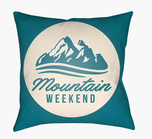 Lodge Cabin Floor Pillow
