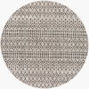 Eagean Machine Woven Rug, by Surya, 6'6.74" length x 6'6.74" width thumbnail