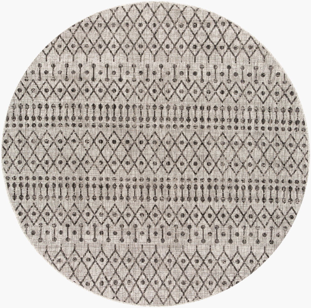 Eagean Machine Woven Rug, by Surya, 6'6.74" length x 6'6.74" width