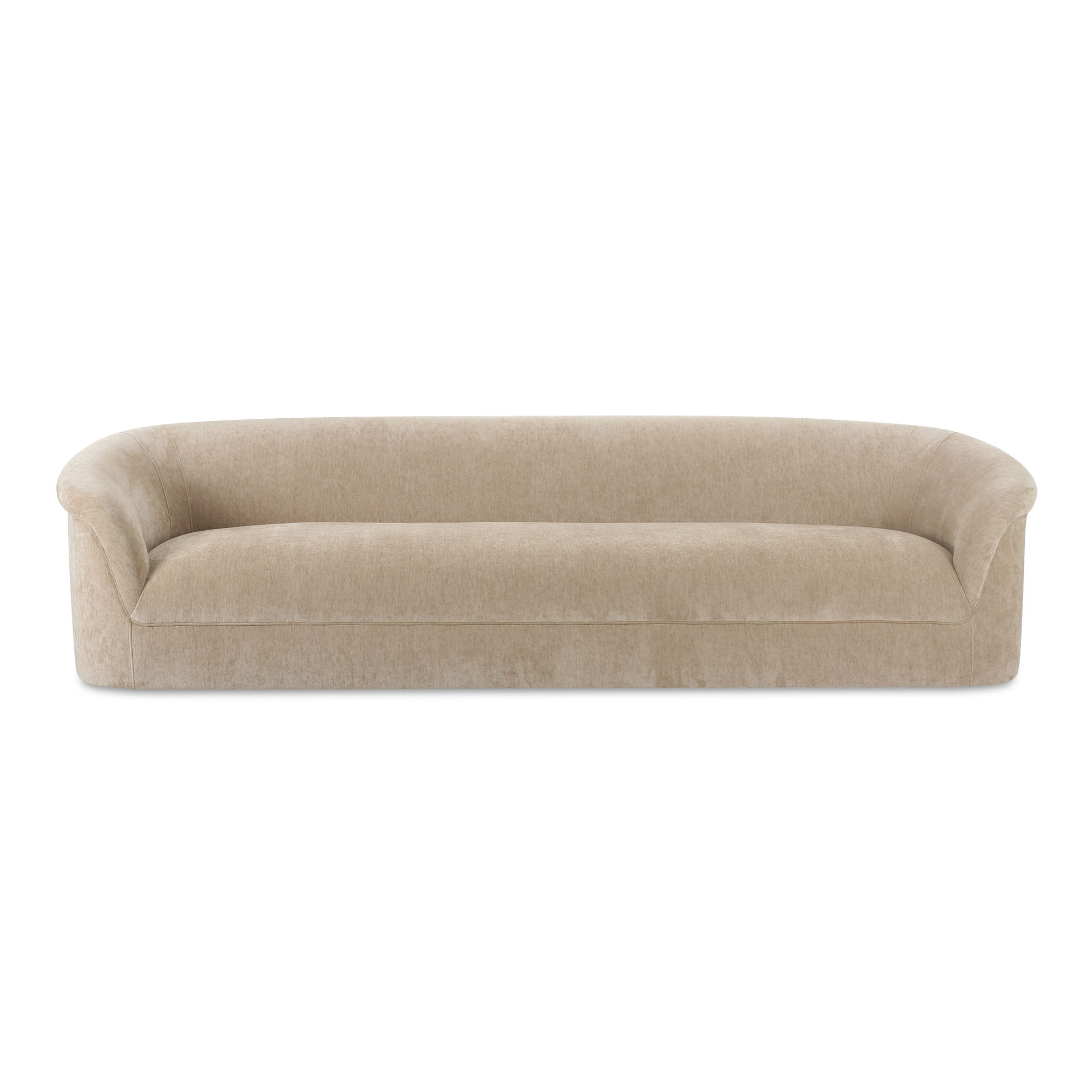 Thora Sofa Beige, Sofas & Sectional by Moe's Home, 109" width x 29" height x 36.25" depth View 1