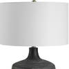Graphite Ribbed Table Lamp, by Uttermost, 18" width x 24.5" height x 18" depth thumbnail 6