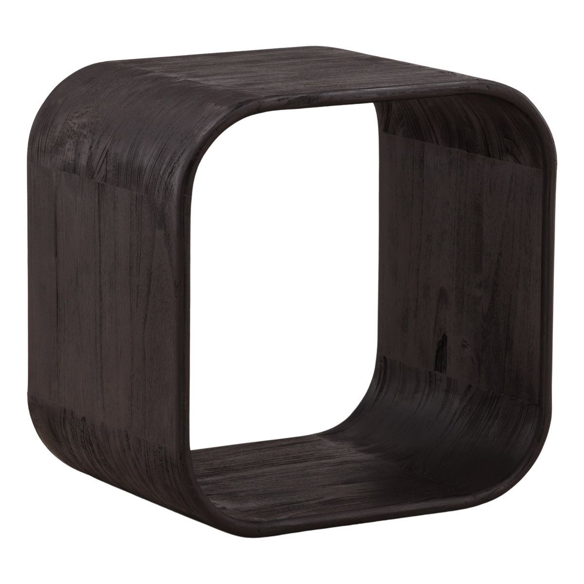Jaimes Side Table Dark Brown, Side & End Table by Dovetail, 21.88" width x 22.24" height x 16.65" depth View 1
