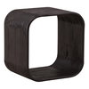 Jaimes Side Table Dark Brown, Side & End Table by Dovetail, 21.88" width x 22.24" height x 16.65" depth thumbnail 1