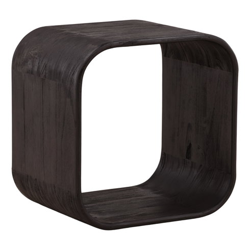 Jaimes Side Table Dark Brown