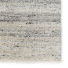 Jaipur Living Origin SAG12 Handknotted Solid White and Gray Runner Rug (3'x12') thumbnail 2