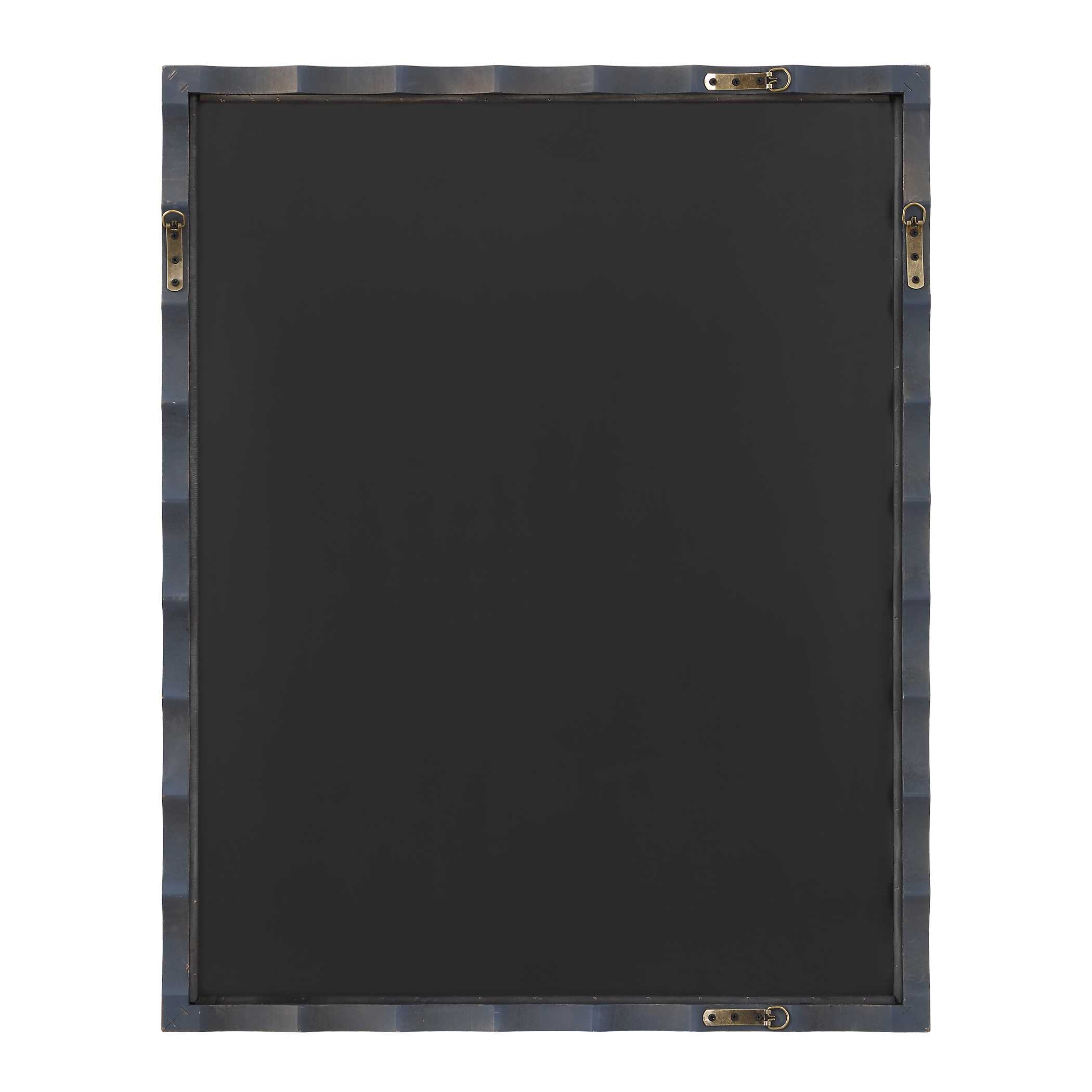 Gulf Navy Blue Mirror, by Uttermost, 31" width x 39" height x 2.25" depth View 7