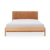 Colby King Bed Brown, by Moe's Home, 83" width x 41.34" height x 83" depth thumbnail 1