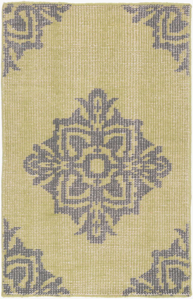Zahra Handmade Rug, by Surya, 5'6" length x 3'6" width