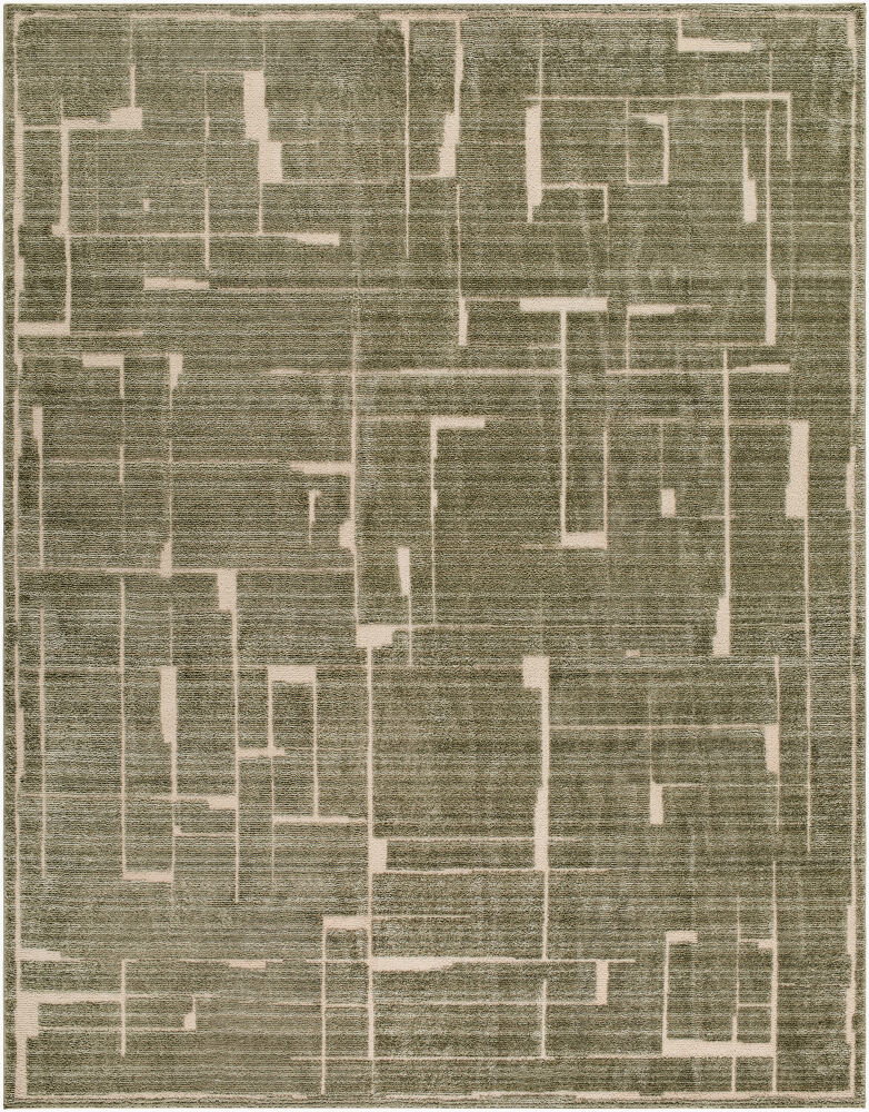 Alma Machine Woven Rug, by Surya, 9'0.27" length x 6'6.74" width