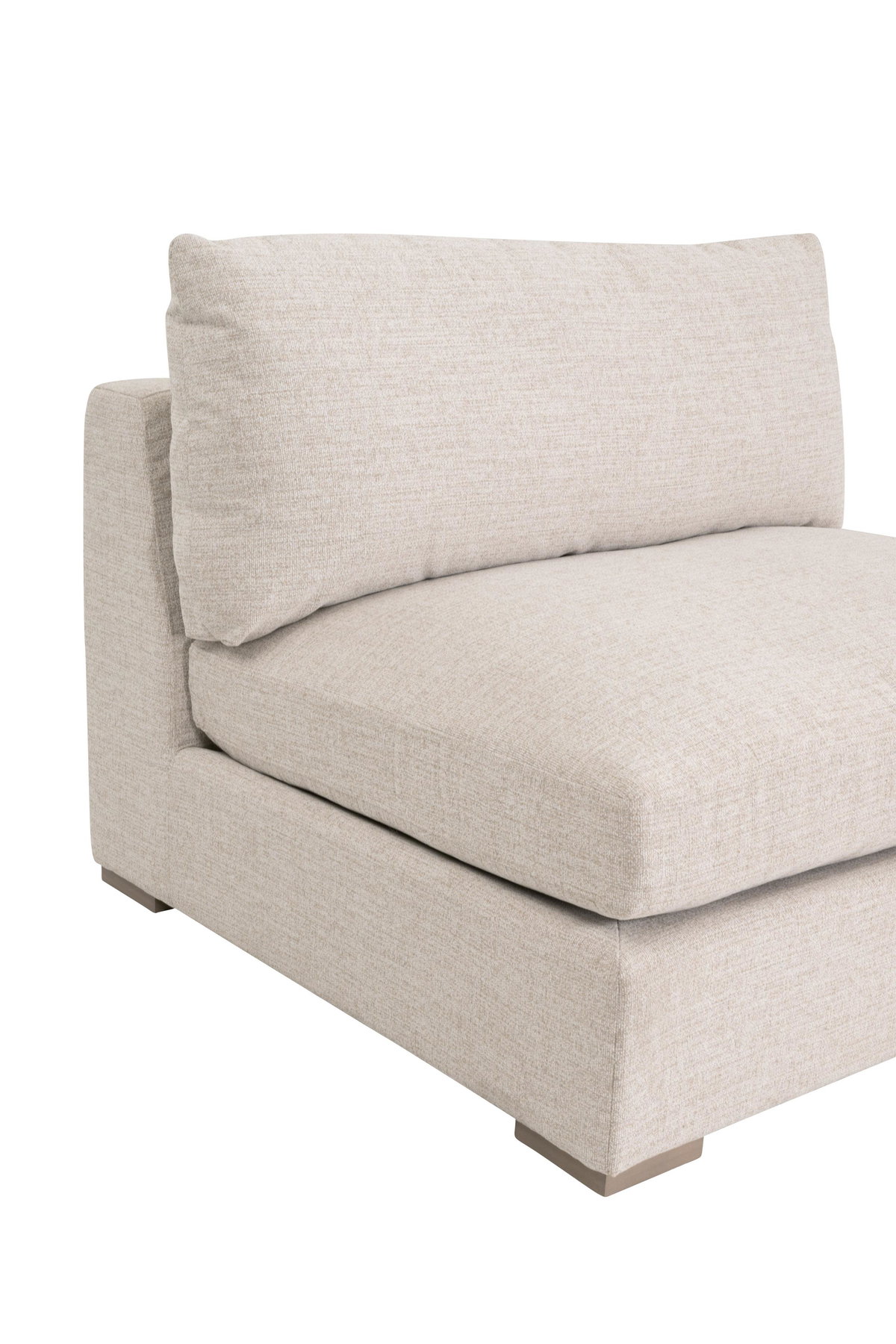 Newport Outdoor Modular 1-Seat Armless Chair, Seating by Essentials for Living, 41" width x 32.5" height x 37.5" depth View 7