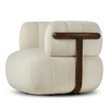 Doss Swivel Chair, Accent Chair by Four Hands, 37" width x 28" height x 34.5" depth thumbnail 10