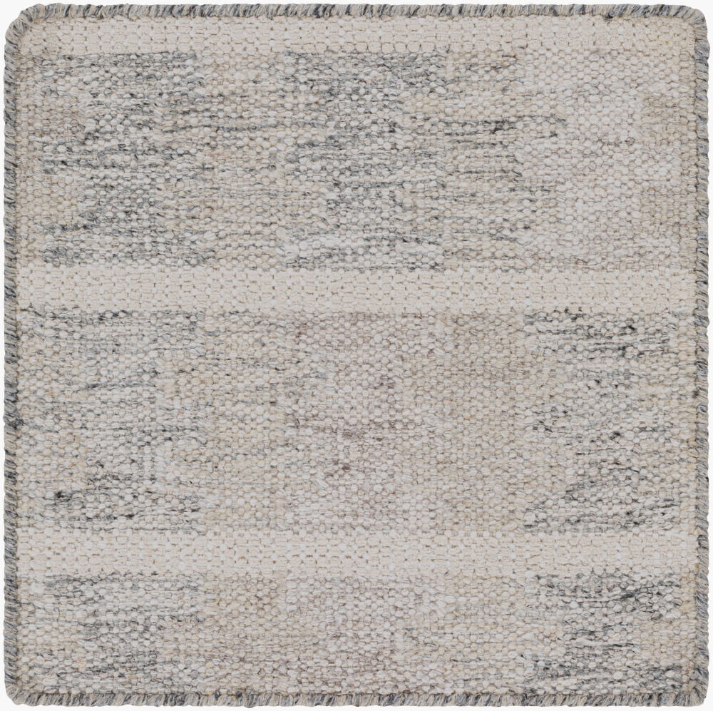 Scandi Handmade Rug, by Surya, 1'6" length x 1'6" width