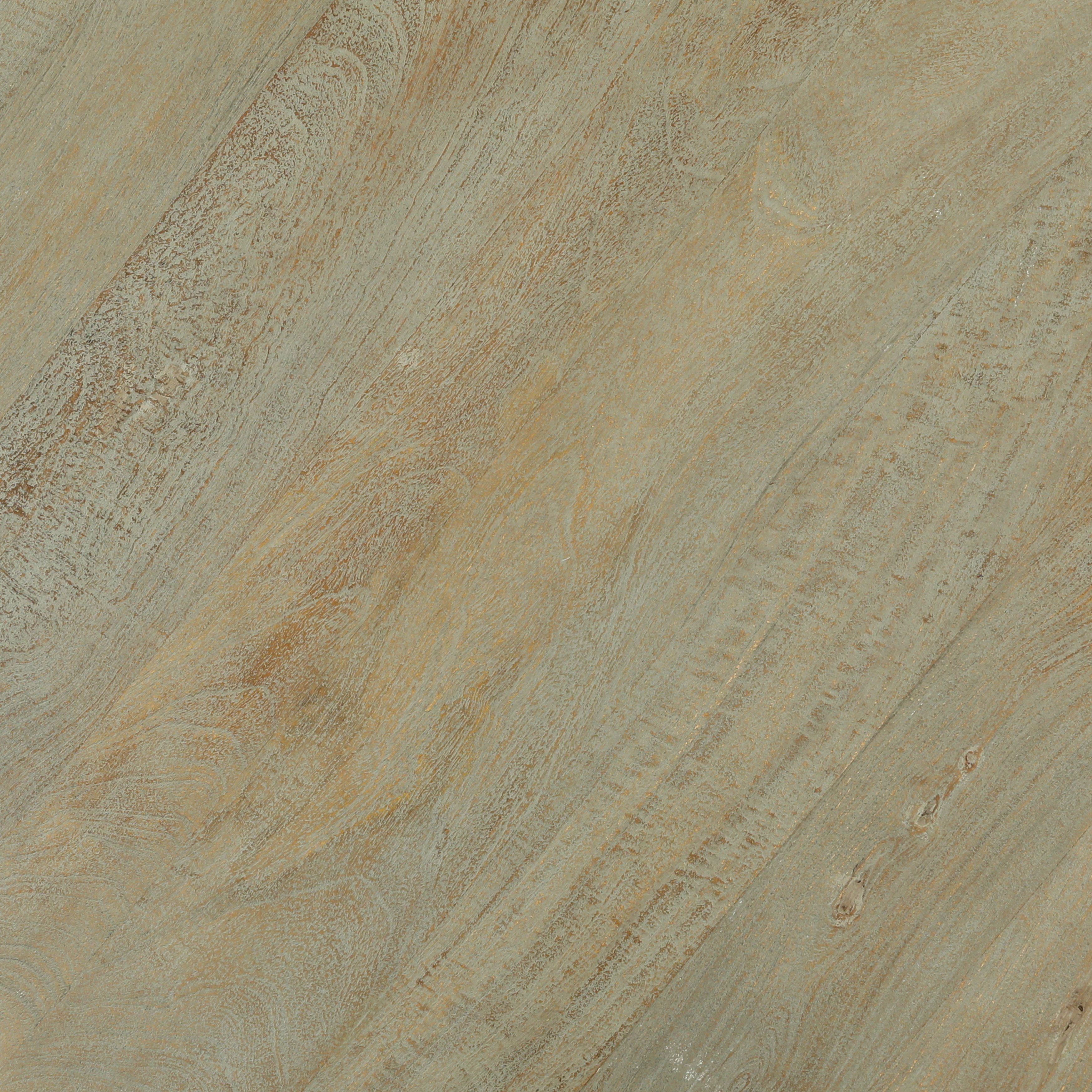 Arturo Dining Table Sienna Grey, by Dovetail, 47" width x 30" height x 47" depth View 4