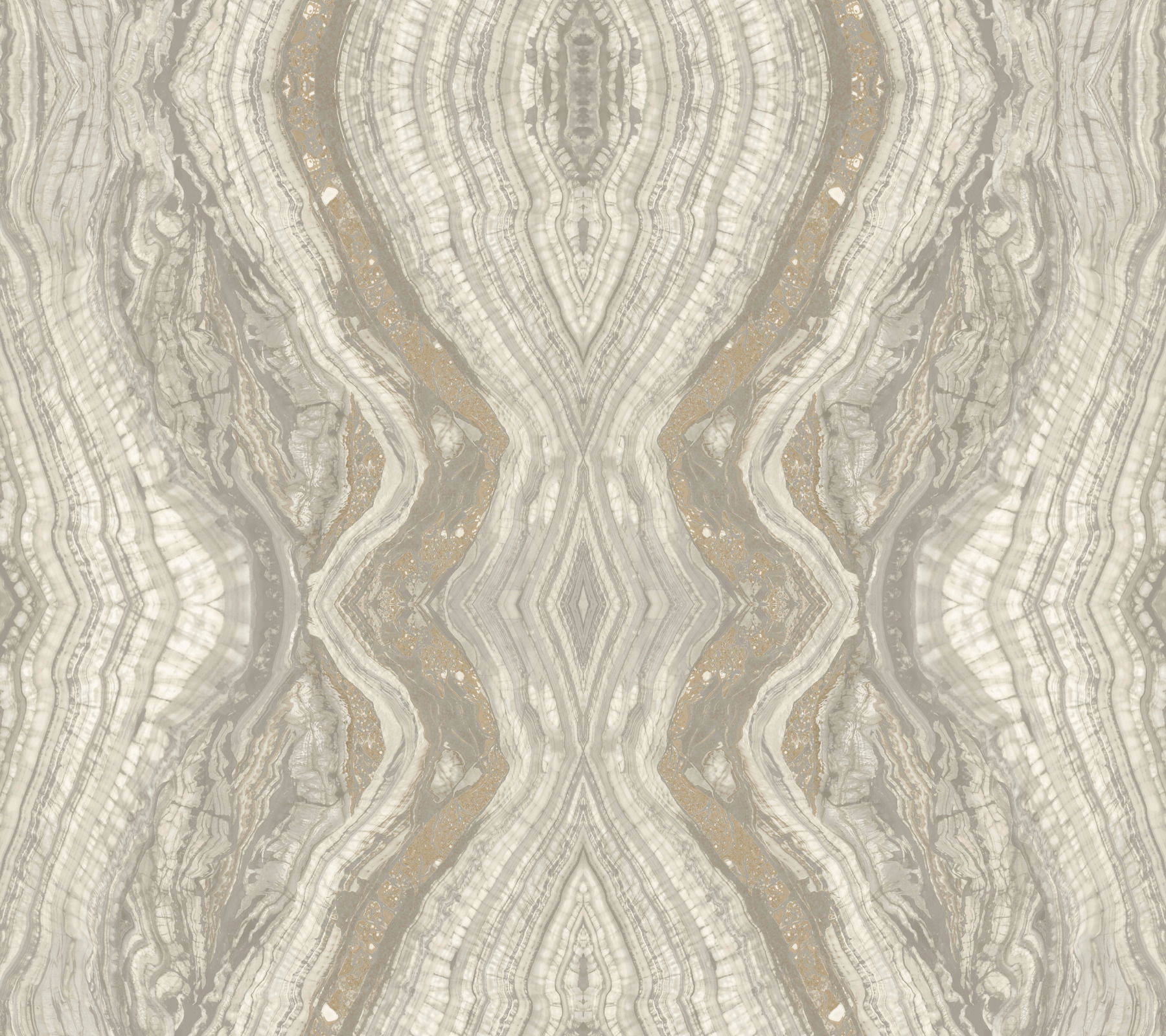 Kaleidoscope Light Grey Wallpaper large image 