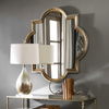 Lourosa Gold Mirror, by Uttermost, 39.75" width x 39.75" height x 1.5" depth thumbnail 2