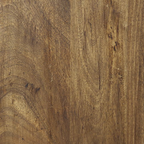 Brodie II Medium Brown Wood Black Ladder Four Shelf Shelving Unit 57L x 20.5W x94H