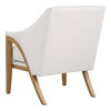 Evolve White Fabric Accent Chair, by Uttermost, 28.5" width x 35" height x 33" depth thumbnail 8