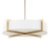 Cresson 4 Light Drum Pendant, by Uttermost, 6.5" height x 30" diameter thumbnail 3
