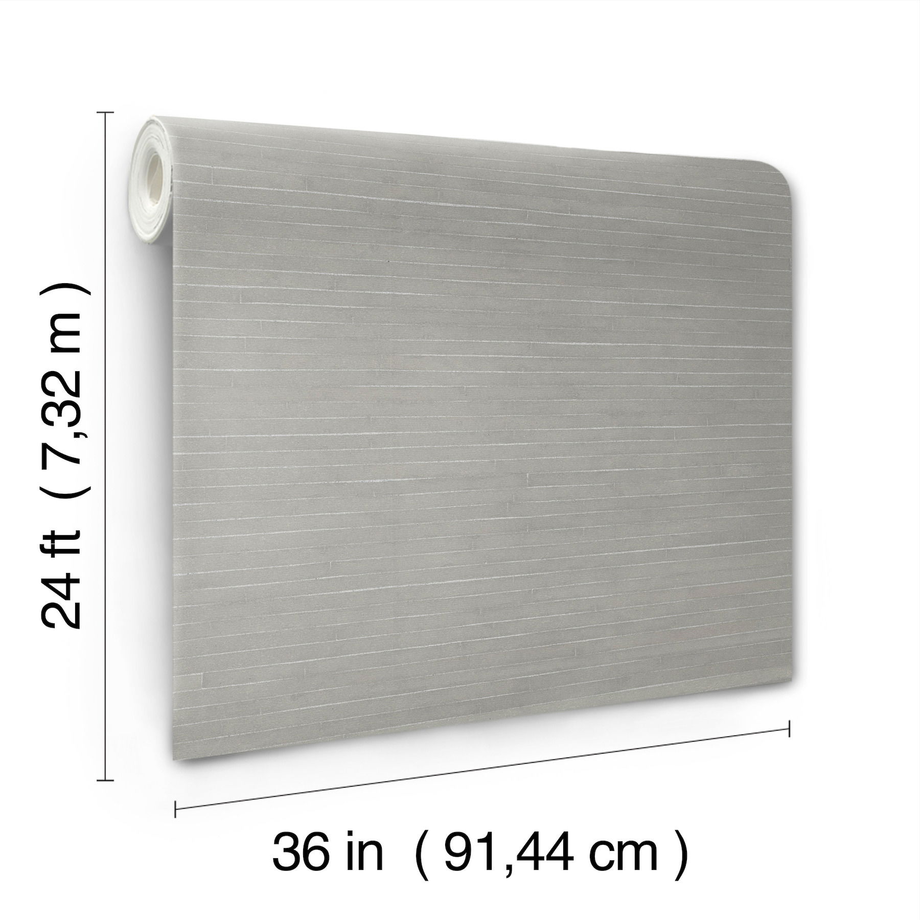 Handcrafted Shimmering Paper Grey Wallpaper large image 