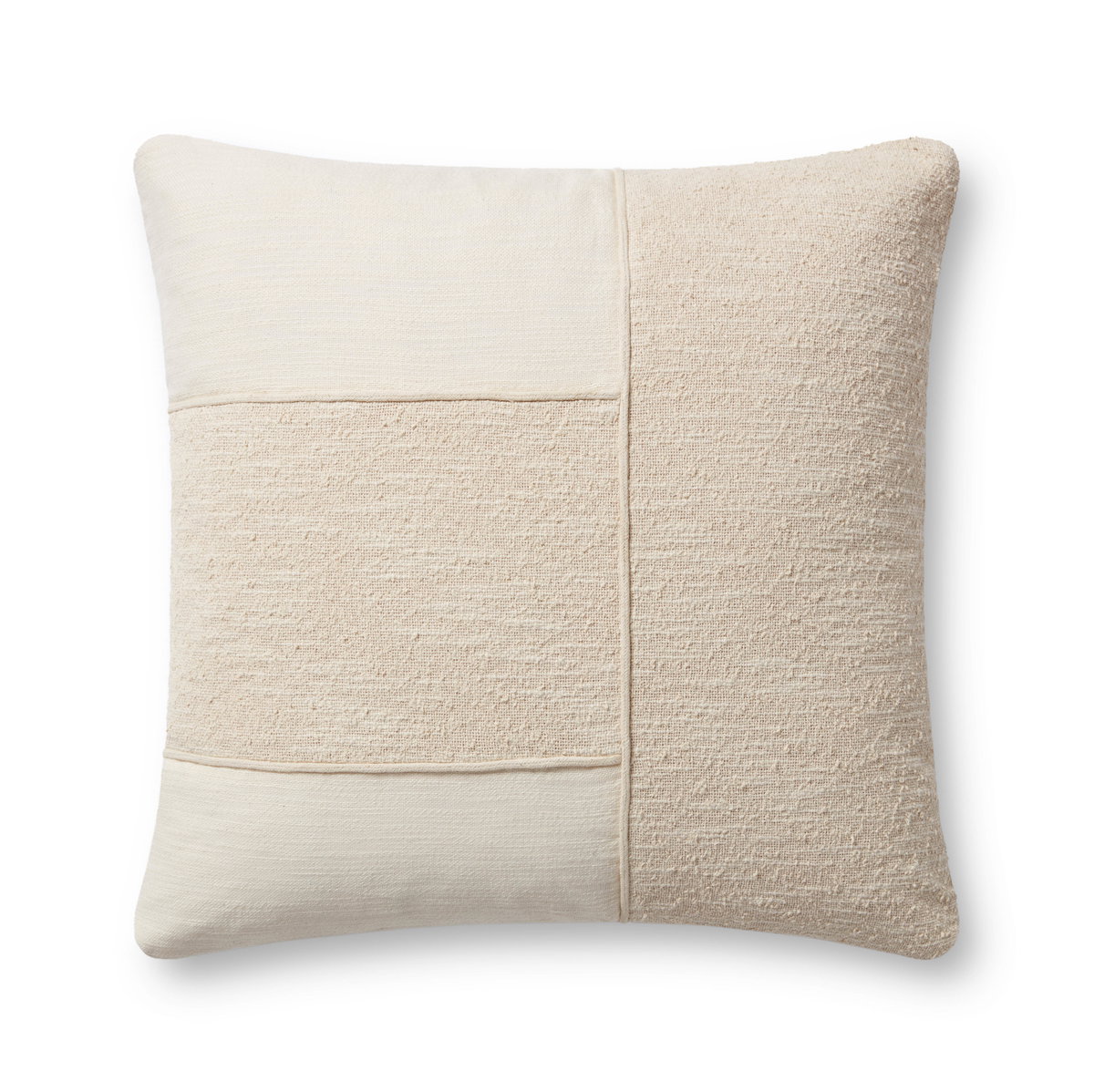Magnolia Home by Joanna Gaines x Loloi Leslie Pillow, Decorative Pillow, 22" length x 22" width View 1