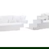 Astrud Sofa Slipcover White, Sofas & Sectional by Dovetail, 96" width x 28.35" height x 41.33" depth thumbnail