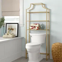 Online Designer Bathroom Eiffe Metal Freestanding Over The Toilet Storage